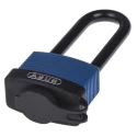 ABUS Weatherproof Keyed Padlock Brass Body Stainless Steel Shackle 8 mm Diameter 63 mm Length 53 mm Width 70IB/45HB63
