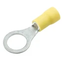 JST FV Insulated Ring Terminal M10 Stud Size Yellow 12 AWG 10 AWG Vinyl Insulation FVWS5.5-10(LF)