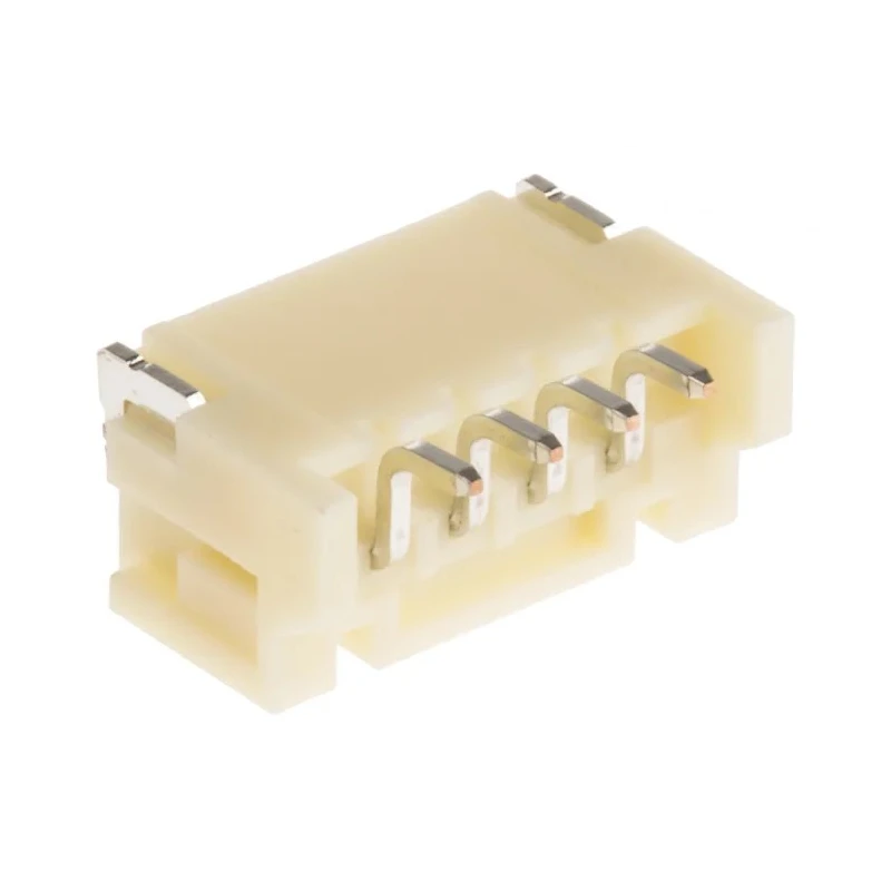 JST PH Series Right Angle Surface PCB Header, 4 Contact(s), 2 mm Pitch, 1 Row, Shrouded S4B-PH-SM4-TB(LF)(SN)