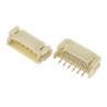 JST PH Series Right Angle Surface PCB Header 6 Contacts 2 mm Pitch 1 Row Shrouded S6B-PH-SM4-TB(LF)(SN)