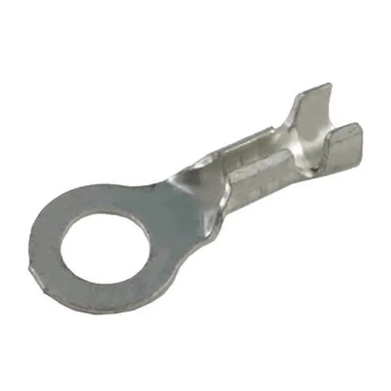 JST LRB Uninsulated Ring Terminal M4 Stud Size 20 AWG - 18 AWG Wire Size, Grey LRB-1.0T-M4