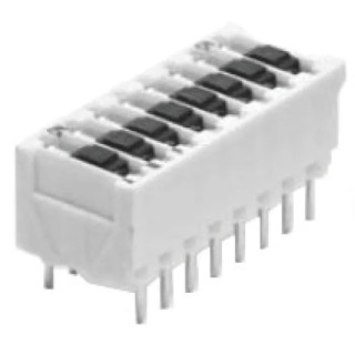 TE Connectivity Slide Rotary Coded DIP Switch Through Hole Solder 5161390-4