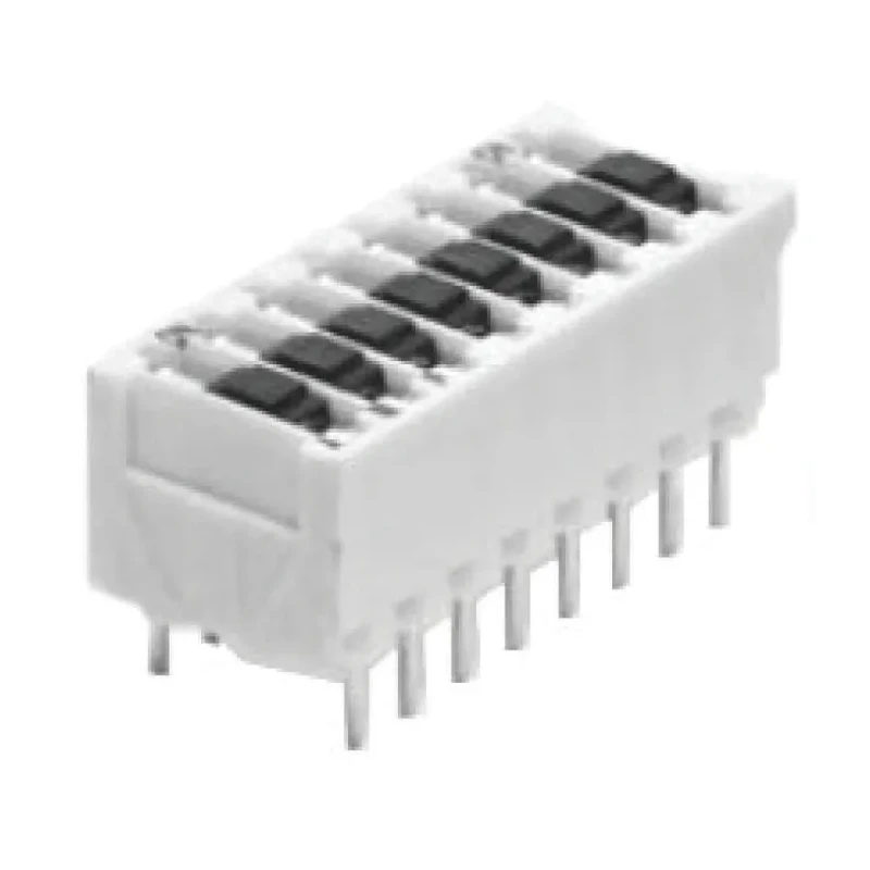 TE Connectivity Slide Rotary Coded DIP Switch Through Hole Solder 5161390-4