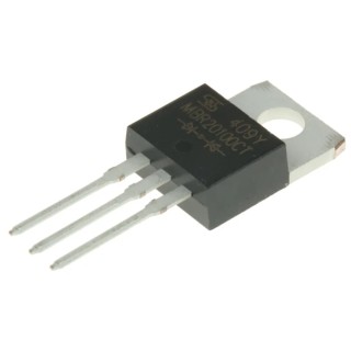 Taiwan Semiconductor 100 V 20 A Schottky Barrier Diode TO-220AB MBR20100CT