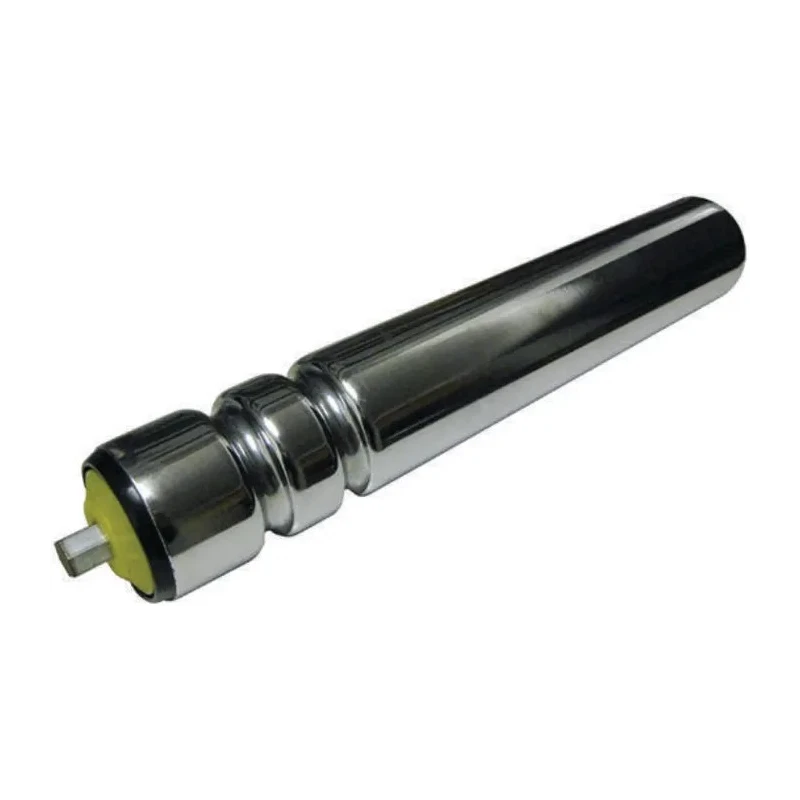 Interroll M5 Conveyor Roller, Zinc Plated Tube, 50 mm Diameter x 550 mm Length, Load Capacity 1103 N, Spindle 17X5JAEVAB