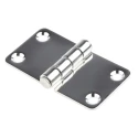 RS PRO Stainless Steel Butt Hinge with Fixed Pin 68 mm x 37 mm x 2 mm 749-1696