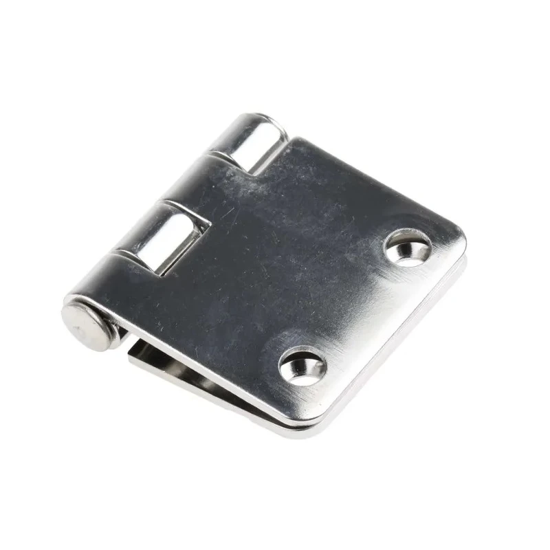 RS PRO Stainless Steel Butt Hinge with Fixed Pin 68 mm x 37 mm x 2 mm 749-1696