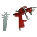 RS PRO 1L Aluminium HVLP Spray Gun with Stainless Steel Nozzle, 6.35 mm Inlet BSP Thread, 43 psi Operating Pressure 787-8881