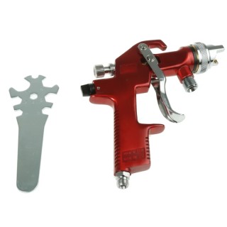 RS PRO 1L Aluminium HVLP Spray Gun with Stainless Steel Nozzle, 6.35 mm Inlet BSP Thread, 43 psi Operating Pressure 787-8881
