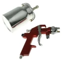 RS PRO 1L Aluminium HVLP Spray Gun with Stainless Steel Nozzle, 6.35 mm Inlet BSP Thread, 43 psi Operating Pressure 787-8881