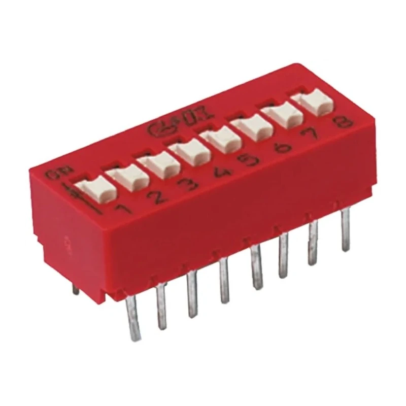 C & K Extended Rotary Coded DIP Switch Through Hole BD01