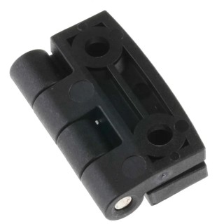 RS PRO Matt Stainless Steel, Glass Reinforced Nylon Polyamide Butt Hinge Screw Fixing 40 mm x 40 mm x 5.2 mm 770-3015