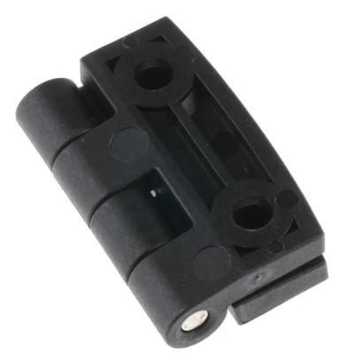 RS PRO Matt Stainless Steel, Glass Reinforced Nylon Polyamide Butt Hinge Screw Fixing 40 mm x 40 mm x 5.2 mm 770-3015