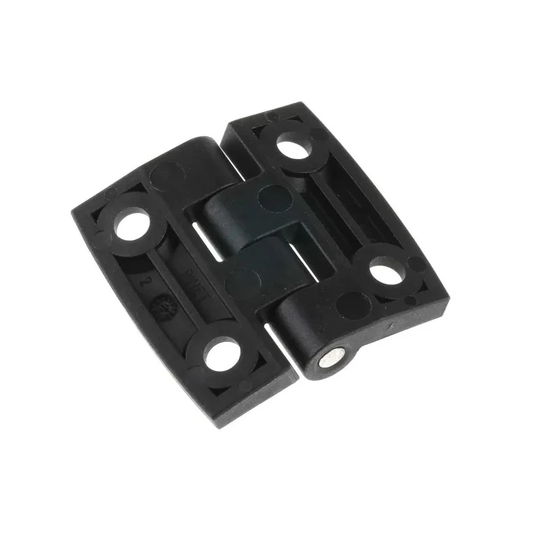 RS PRO Matt Stainless Steel, Glass Reinforced Nylon Polyamide Butt Hinge Screw Fixing 40 mm x 40 mm x 5.2 mm 770-3015