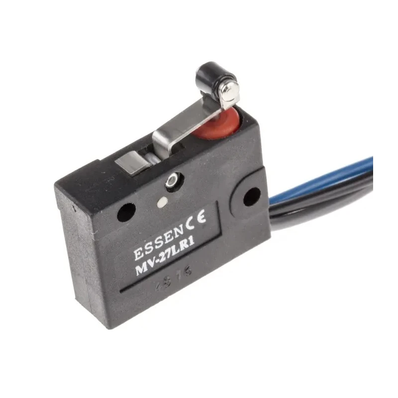 RS PRO Short Roller Lever Micro Switch, Cable Terminal, 5A, 250 V ac, SPCO, IP67 797-2549