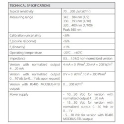 photometric-probes-for-illuminance-with-operating-temperature-20-degree-c-to-60-degree-c-60014-2