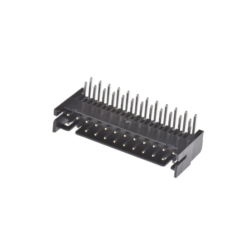 Hirose DF11 Series Right Angle Through Hole PCB Header, 24 Contacts, 2 mm Pitch, 2 Row, Shrouded DF11