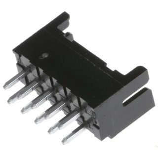 Hirose DF11 Series Straight Through Hole PCB Header, 10 Contacts, 2 mm Pitch, 2 Row, Shrouded DF11