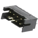 Hirose DF11 Series Straight Through Hole PCB Header, 10 Contacts, 2 mm Pitch, 2 Row, Shrouded DF11