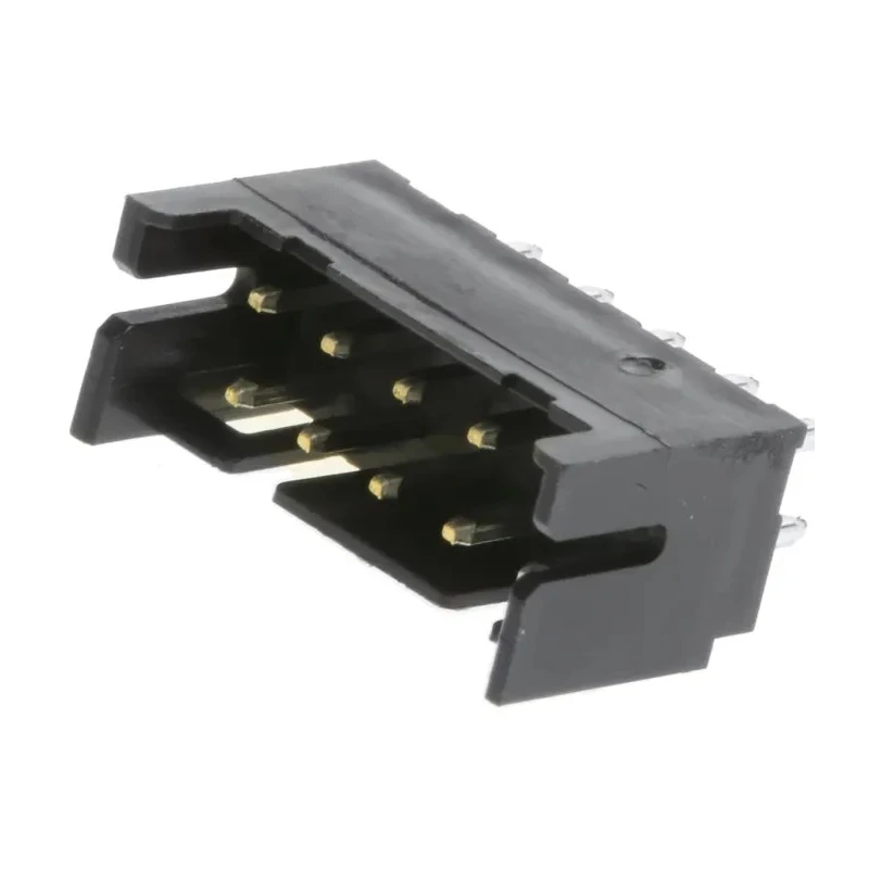 Hirose DF11 Series Straight Through Hole PCB Header, 10 Contacts, 2 mm Pitch, 2 Row, Shrouded DF11