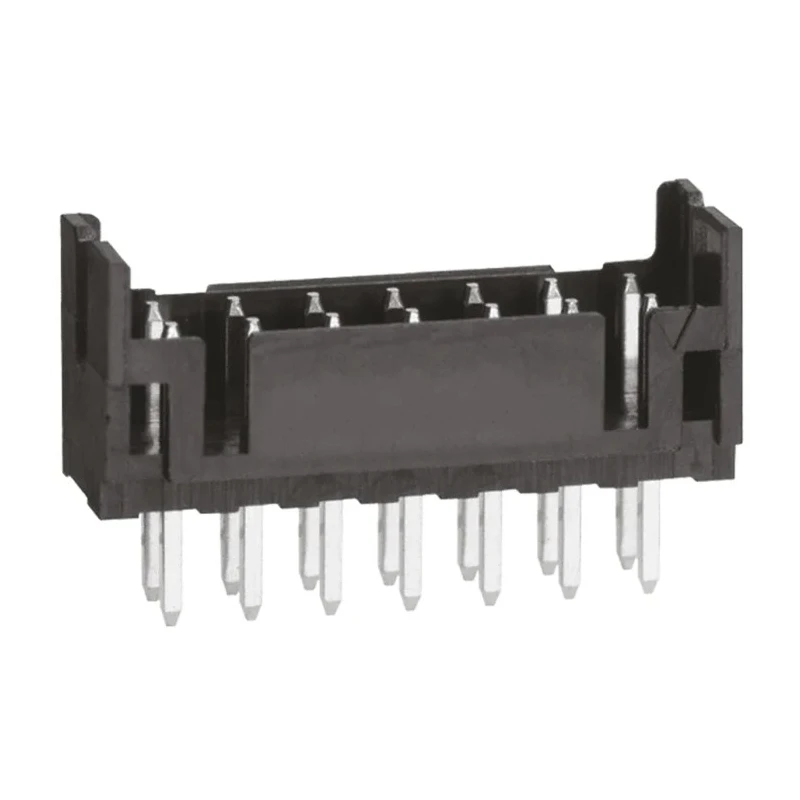 Hirose DF11 Series Straight Through Hole PCB Header 14 Contacts 2 mm Pitch 2 Row Shrouded 