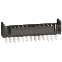 Hirose DF11 Series Straight Through Hole PCB Header 26 Contacts 2 mm Pitch 2 Row Shrouded DF11