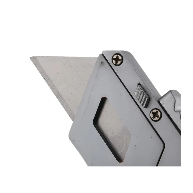 Stanley Safety Knife with Straight Steel Blade 60 mm Retractable Utility Knife 0-10-243