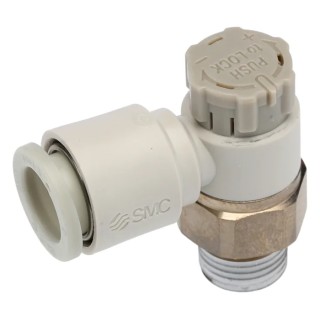 SMC Quick Exhaust Valve 1 MPa Pressure, Nylon Body, 1/8 in Threaded Connections AS2201F-01-08SA