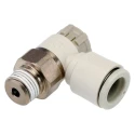 SMC Quick Exhaust Valve 1 MPa Pressure, Nylon Body, 1/8 in Threaded Connections AS2201F-01-08SA