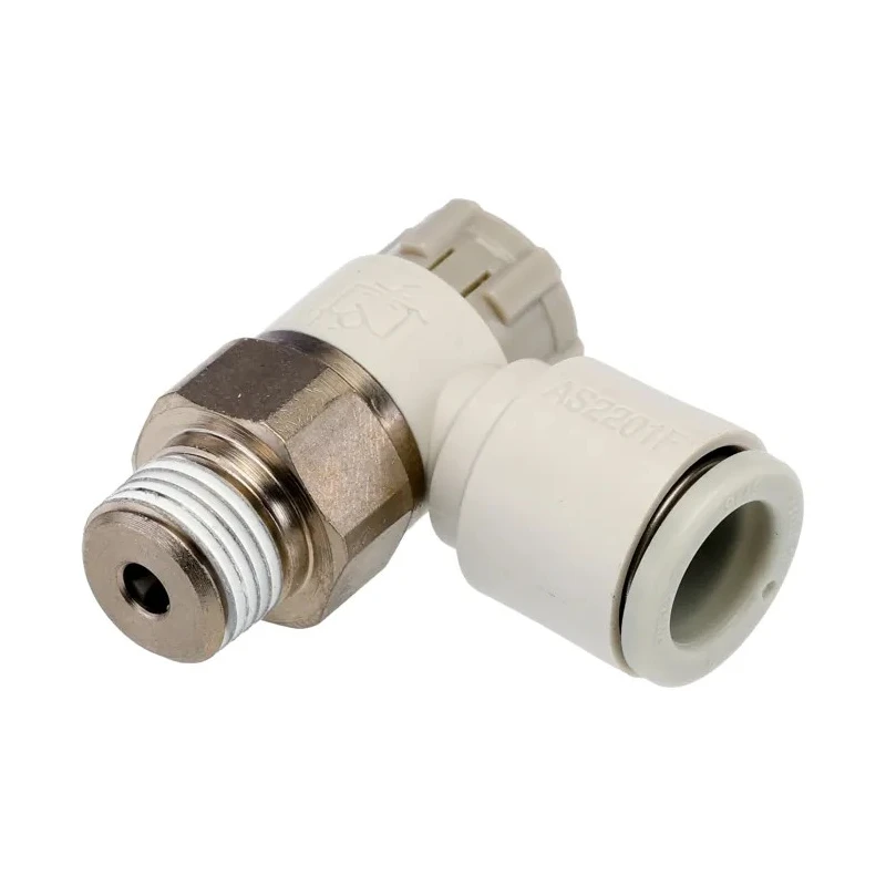 SMC Quick Exhaust Valve 1 MPa Pressure, Nylon Body, 1/8 in Threaded Connections AS2201F-01-08SA