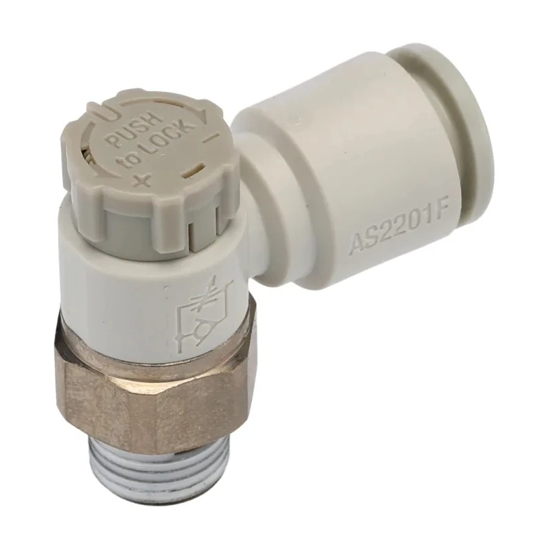 SMC Quick Exhaust Valve 1 MPa Pressure, Nylon Body, 1/8 in Threaded Connections AS2201F-01-08SA