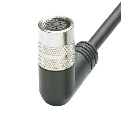 Phoenix Contact Sensor Actuator Cable Male 12 way M16 to Female 12 way M8 Polyurethane Polyvinyl Chloride Jacket 5 m 1693720