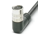 Phoenix Contact Sensor Actuator Cable Male 12 way M16 to Female 12 way M8 Polyurethane Polyvinyl Chloride Jacket 5 m 1693720