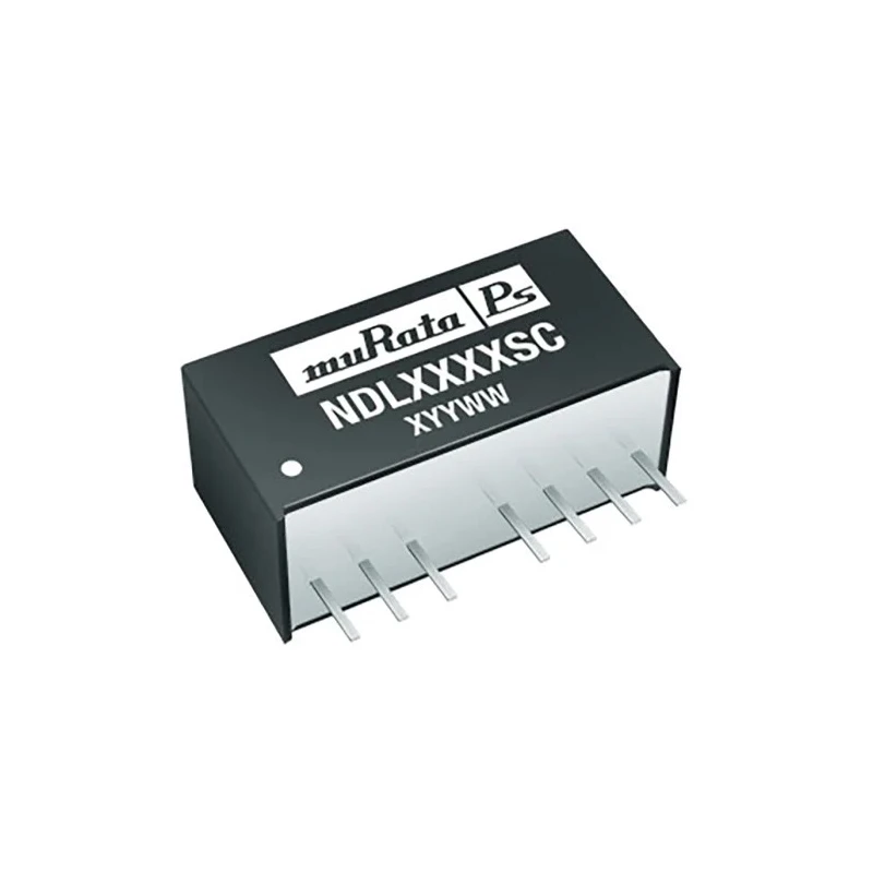 Murata Power Solutions NDL Series 1W SIP Regulated Isolated DC-DC Converter 15V DC Output 18-36V DC Input Through NDL2415SC