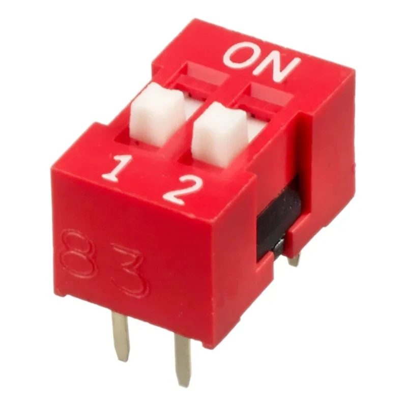 APEM Raised Rotary Coded DIP Switch Through Hole NDS-02-V