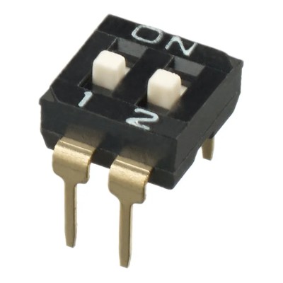 APEM Raised Actuator Slide Rotary Coded DIP Switch Through Hole IKD0200101