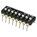 APEM Raised Actuator Slide Rotary Coded DIP Switch IKD0800101
