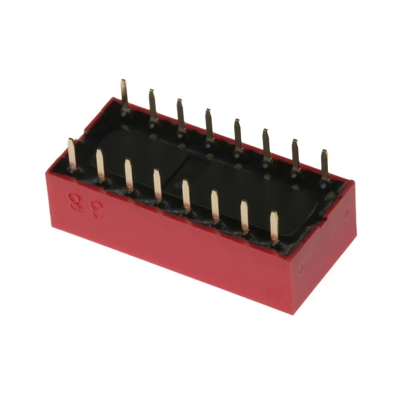 APEM Raised Rotary Coded DIP Switch Through Hole NDS-08-V
