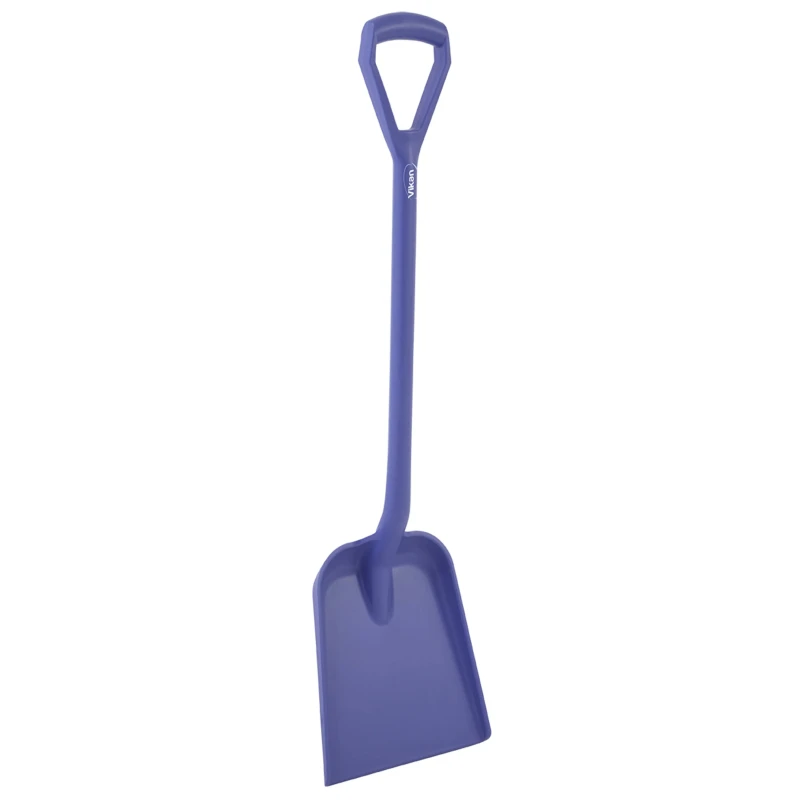 Vikan Square Shovel 1040 mm Handle Length 327 mm Blade Length 271 mm Blade Width Polypropylene Purple 56258