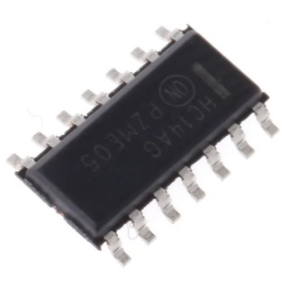 onsemi Schmitt Trigger Input Inverter MC74HC14ADR2G 6-Element, 14-Pin SOIC, 2 to 6V Operating Voltage MC74HC14ADR2G