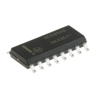 onsemi 1 Surface Mount Shift Register HC SOIC 16-Pin MC74HC595ADR2G