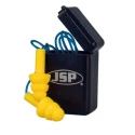 JSP Maxifit Pro Series Yellow Reusable Corded Ear Plugs 26dB SNR AEE110-060-200
