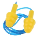 JSP Maxifit Pro Series Yellow Reusable Corded Ear Plugs 26dB SNR AEE110-060-200