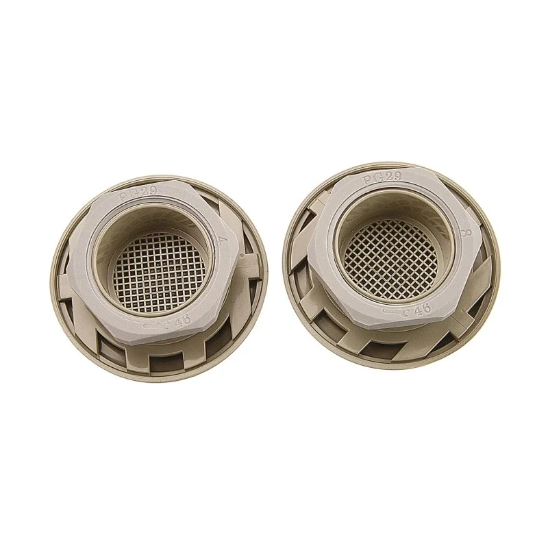 Schneider Electric Grey Polyamide Vent Grille 63 mm x 38 mm Cutout with 15 mm Depth NSYCAG38LP