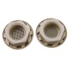 Schneider Electric Grey Polyamide Vent Grille 63 mm x 38 mm Cutout with 15 mm Depth NSYCAG38LP