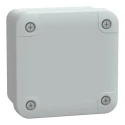 Schneider Electric PanelSeT Series Polycarbonate Wall Box IP66, Grey, 89 mm x 89 mm x 54 mm NSYTBP885