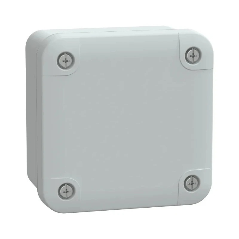 Schneider Electric PanelSeT Series Polycarbonate Wall Box IP66, Grey, 89 mm x 89 mm x 54 mm NSYTBP885