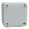 Schneider Electric PanelSeT Series Polycarbonate Wall Box IP66, Grey, 89 mm x 89 mm x 54 mm NSYTBP885