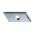 Schneider Electric PanelSeT Series Earthing Label Flat Nut for Vertical Upright Thread Size M6 NSYFNM6