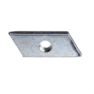 Schneider Electric PanelSeT Series Earthing Label Flat Nut for Vertical Upright Thread Size M6 NSYFNM6